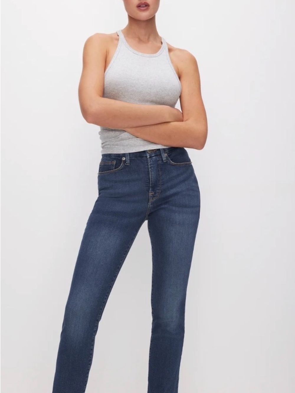 Lot of 2 Good American Straight Good Legs Jeans Size 6/28✨2 PAIR✨